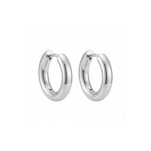 Best Sellers: Small Classic Hoop Earrings Silver