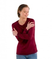 Products: Silkbody Silkspun Women's Contrast Stitch Raglan Crew Silkbody