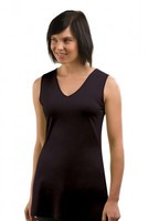 Products: Silkbody Silkspun Women's Sleeveless Tunic V Neck Silkbody