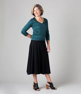 Womens Tops: Silkspun 3/4 Sleeve V Neck