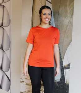 Women's Silkspun Short Sleeved Crew