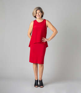 Womens Dresses: Verve Silk Dress - Clearance