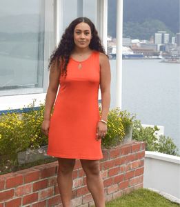 Womens Dresses: Silkspun Keyhole Dress