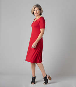 Silkspun Short Sleeved Classic Dress