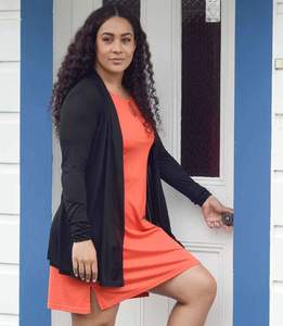 Womens Cardigans Jackets: Puresilk Sheer Longline Cardigan