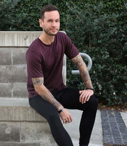 Mens Tops Jackets: Men's Silkspun Short Sleeved Crew