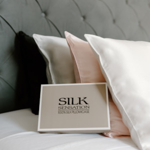 Homeware - Silk: 100% Silk Pillowcase - Gift Boxed