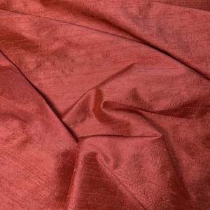 All Silks: CORAL DUPION SILK FAT QUARTER
