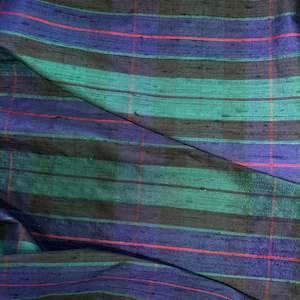 All Silks: MORRISON GREEN CHECK SILK