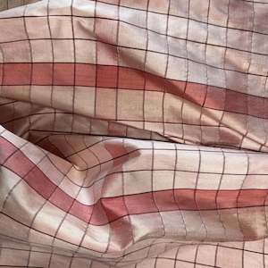 All Silks: MARSHMELLOW CHECK SILK