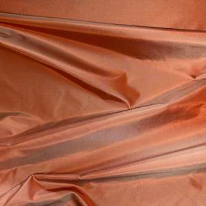All Silks: TERRACOTTA SILK TAFFETA