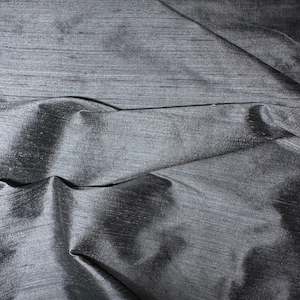 Handloom Silks: QUARTZ DUPION SILK