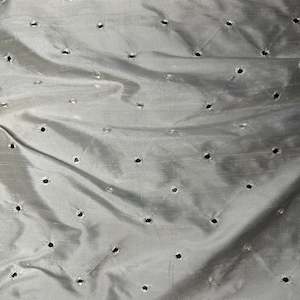 Powerloom Silks: IVORY MIRROR SILK