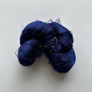 Mulbery Silk Yarn: AZURE MULBERRY SILK YARN