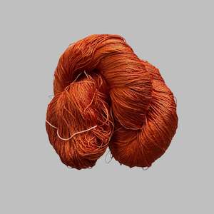 Mulbery Silk Yarn: SAFFRON MULBERRY SILK YARN