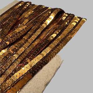 Craft: SEQUIN COPPER TRIM