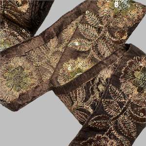 WIDE BOTANICAL RIBBON TRIM