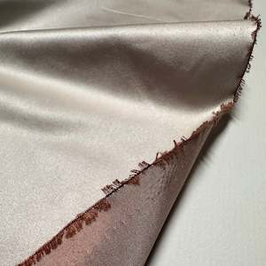Other Silks: CINNAMON DUCHESS SILK SATIN