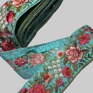 WIDE BOTANICAL RIBBON TRIM