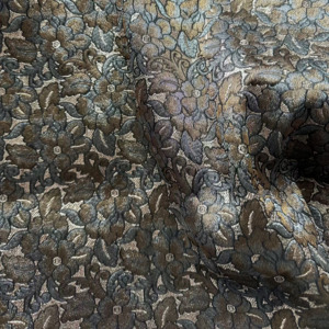 METALLIC FLORAL BROCADE