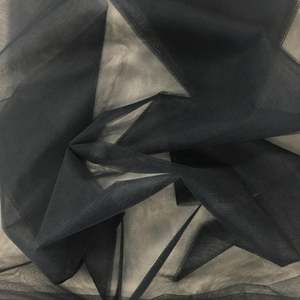 Other Fabrics: BLACK BRIDAL TULLE