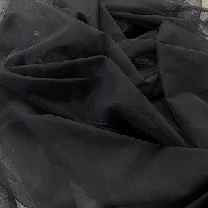 Other Fabrics: BLACK POLYESTER TULLE