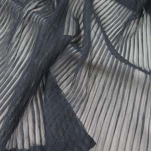Other Fabrics: BLACK PLEATED TULLE