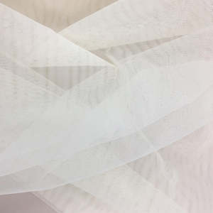 Crafters Bags: IVORY STIFF NET