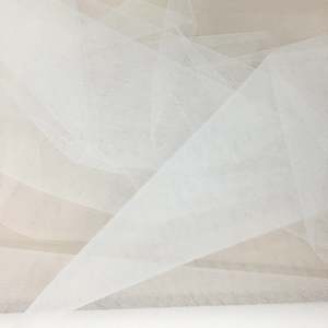 SILK WHITE BRIDAL NET