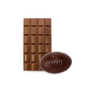 All: Foiled Chocolate Rugby Ball and Bar