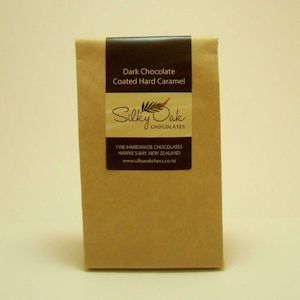 All: Dark Chocolate Coated Hard Caramel
