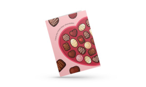 More Than Chocolate – Greeting Card