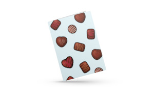 Gifting: Chocolates (Blue) – Greeting Card