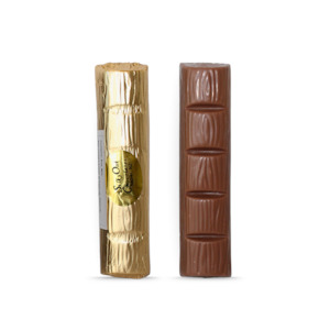 For Him: Milk or Dark Solid Chocolate Log 50g