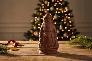 All: Chocolate Santa with Assorted Chocolates