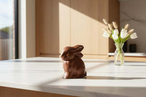 Milk or Dark Chocolate Whiskers Bunny 75g