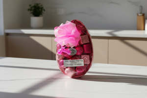 All: Large 1/2 Foiled Egg and Assorted Foiled Chocolates 350g