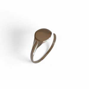 Stock Less Than 1: 925 Sterling Silver Signet Ring