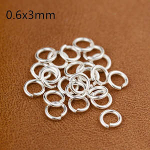 .925 Sterling Silver Jump rings Genuine Pure Solid 925
