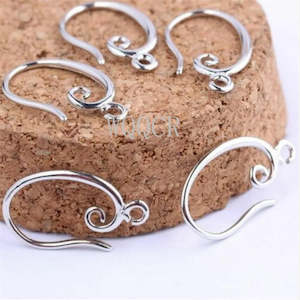 .925 Sterling Silver Earring Hooks