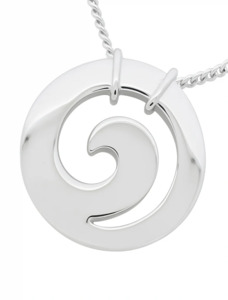 Koru Sterling Silver Pendant