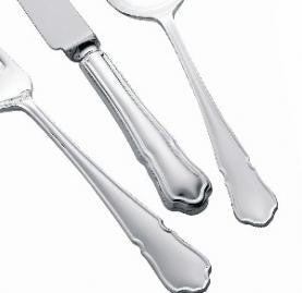 Silver Plated Cutlery Set - 7 Piece - Dubarry Design
