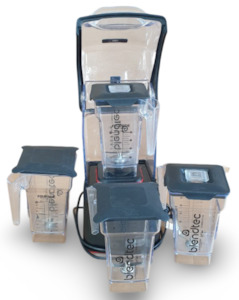 Beverage: Blendtec STEALTH 885 Blender with Sound Shield + 4 Jugs