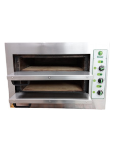 Pizza Ovens: Fimar FOMI3T23050M MINI Twin Deck Pizza Oven