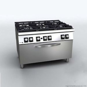 Range Ovens: Fagor C-G961OPH - 6 Burner Range Oven