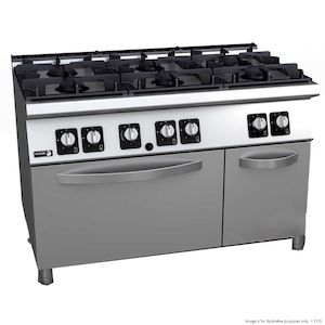 Fagor C-G761H - 6 Burner Range Oven