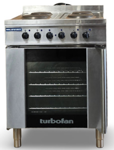Range Ovens: Turbofan E931M Convection Oven and Cooktop