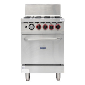 Range Ovens: Gasmax GBS4TSLPG - 4 Burner Range Oven
