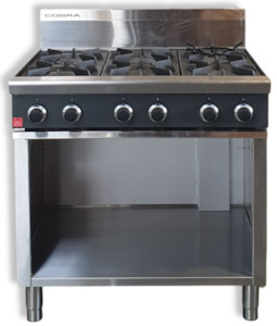 Cobra CR9DN 6 Burner Range Oven