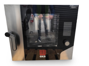 Combi Ovens: EKA MKF 511 TS 5 Tray Combi Oven